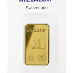 20g Gold Bar Metalor
